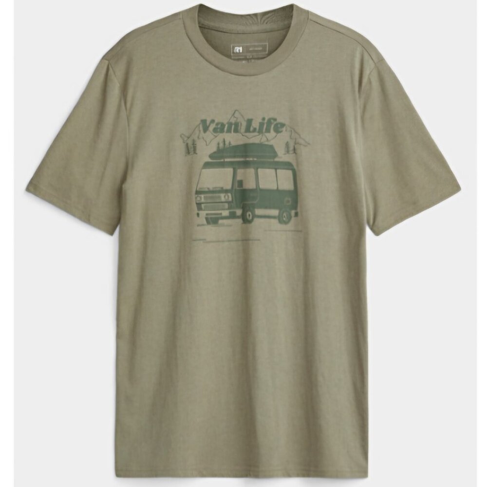 Simons Le31 Van Life green t-shirt
